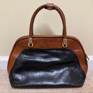 Vintage Marino Orlandi Italian Leather Handbag